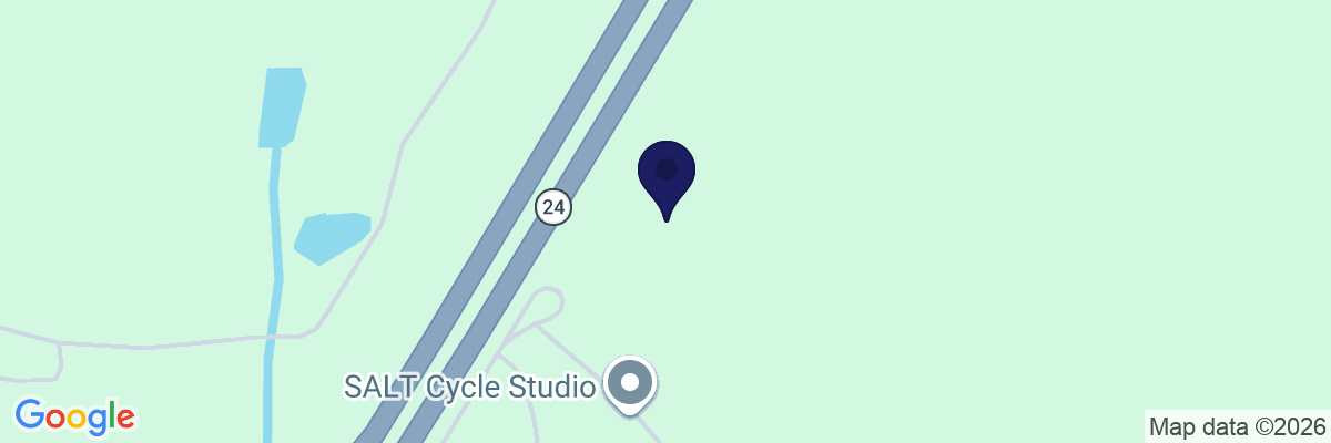 Map showing facility locations