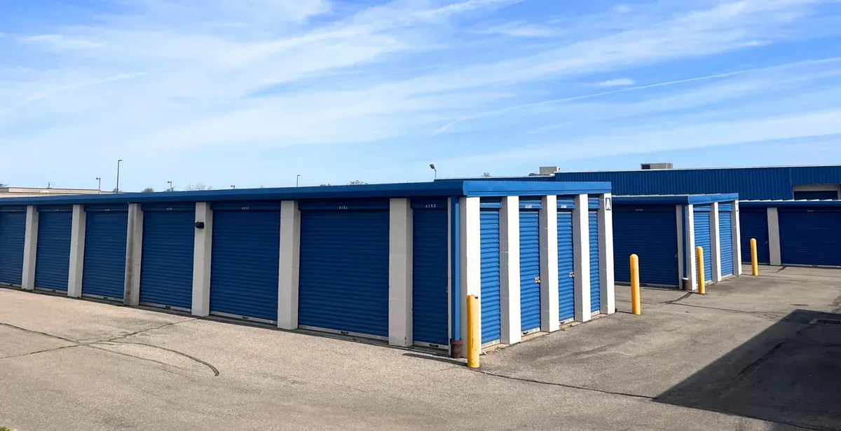 Exterior view of the Depew storage facility.